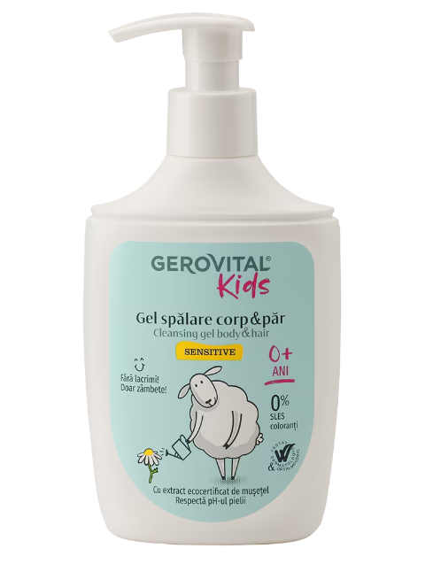 Gel Corp & Par Gerovital Kids Sensitive 300ml