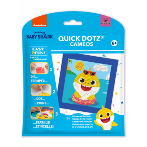 Set Pictura Diamante Baby Shark - Diamond Dotz