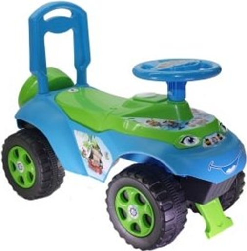 Mașinuță Mykids Ride-On Verde-Albastru cu Muzică