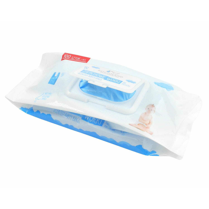Set 100 Saci Parfumați Bocioland pentru Scutece