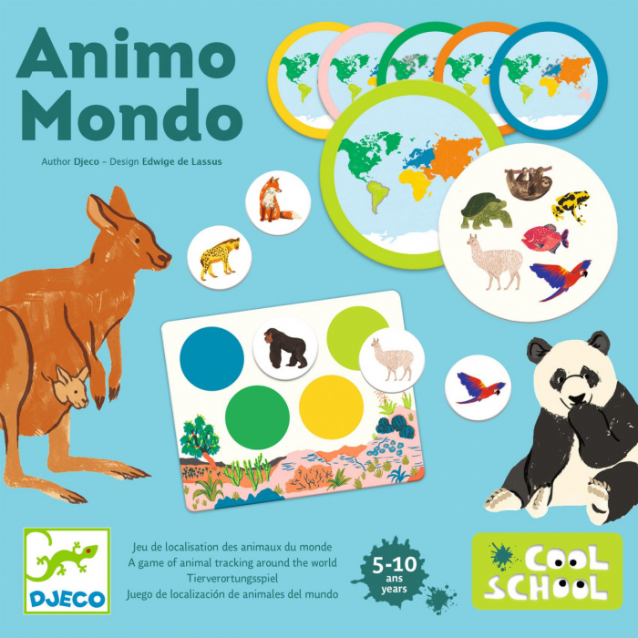 Loto Animo Mondo Djeco - Joc educativ animale