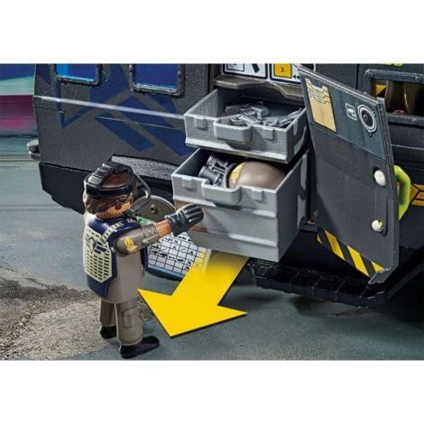 Playmobil Vehicul Echipa SWAT - Acțiune la Cote Maxime - imagine 4