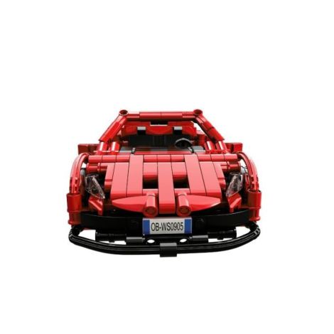 Mașină Sport LEGO Open Brick - 482 Piese - imagine 4