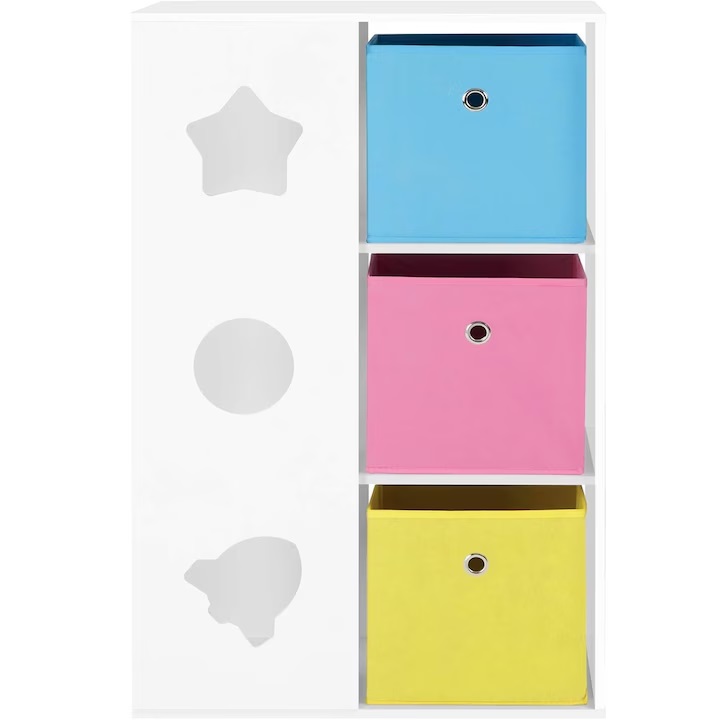 Organizator Ginger Home cu polite si 3 cutii - imagine 6