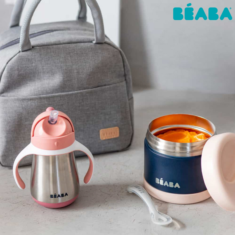 Set Izoterm On the Go 4 Piese Beaba Pink - imagine 4