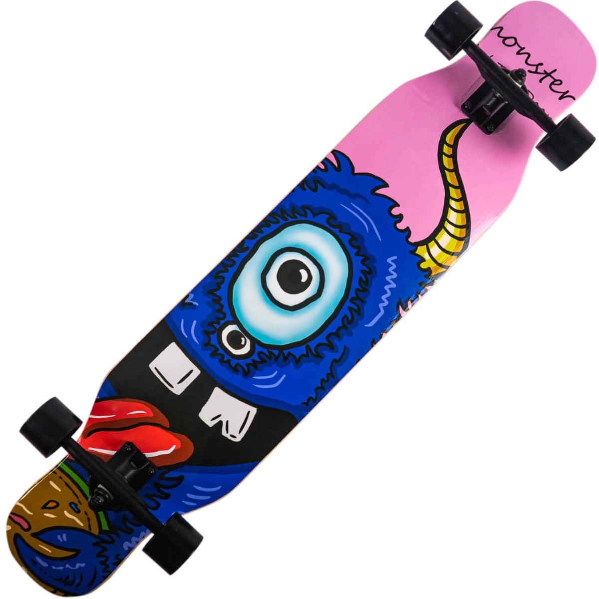 Longboard Action One Devil, Albastru, Freestyle