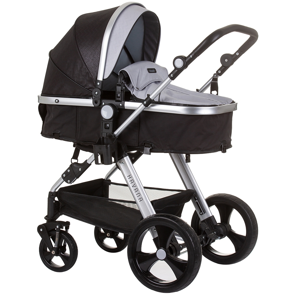 Carucior Chipolino Havana 2 in 1 Obsidian Silver - imagine 12
