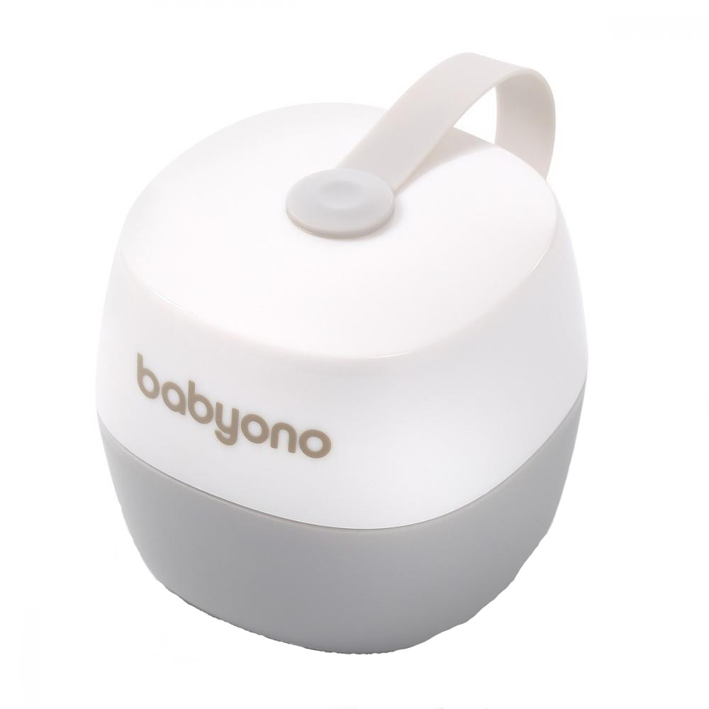 Cutie Suzetă Babyono Alb | Protectie Igienică - imagine 2