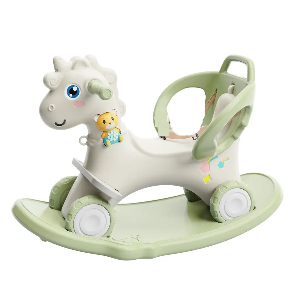 Balansoar 3 in 1 Unicorn Green | Nichiduta - imagine 6