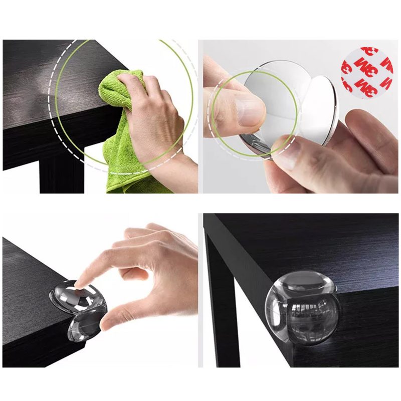 Set 12 Coltare Silicon Sipo - Protectie Mobilier - imagine 7