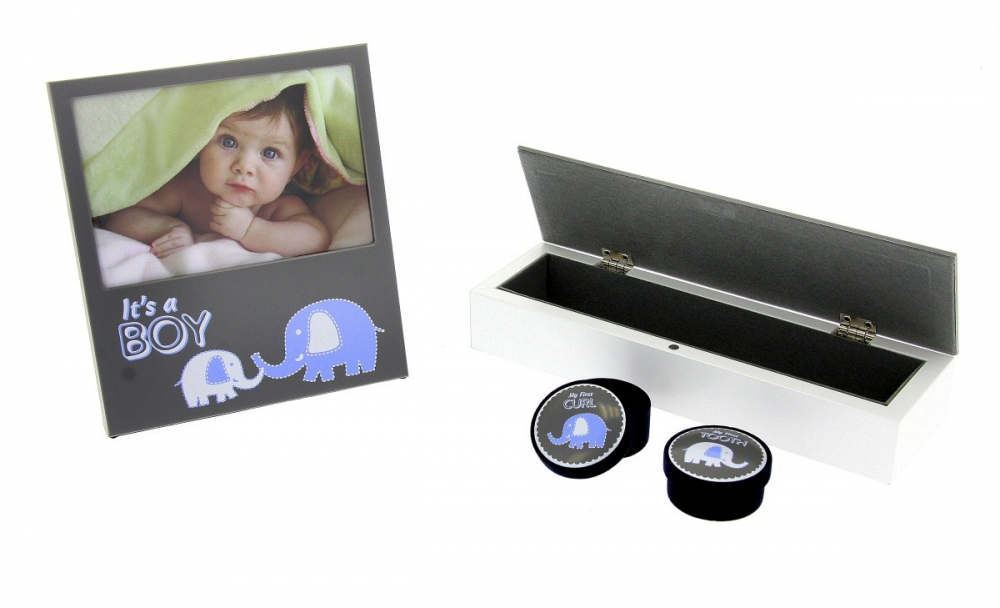 Set Baby Evan Procart - Cadou Botez Elegant - imagine 4