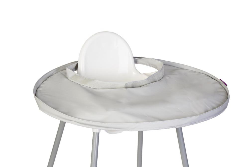 Kit Hranire Tidy Tot Baveta si Tava Gri Antimurdarie - imagine 10