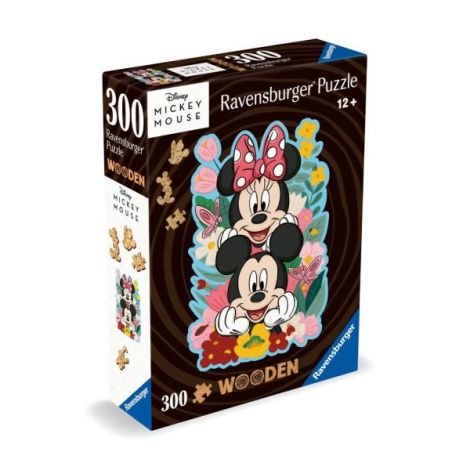 Puzzle Mickey Minnie 300 Pcs Ravensburger - imagine 3