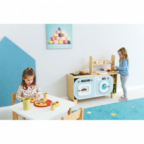 Moje Bambino Set Bucătărie + Mașină Spălat 80cm - imagine 5