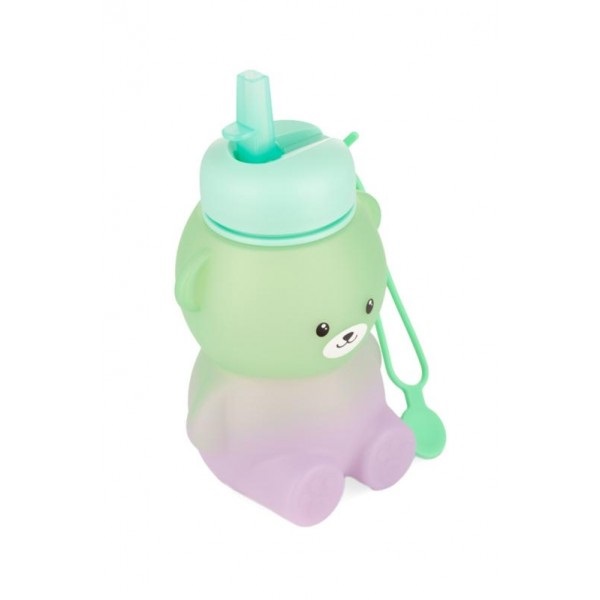 Sticlă apă silicon Kidnort Karlek 600ml - imagine 2