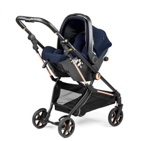 Carucior 3 in 1 Peg Perego Vivace Blue Shine - imagine 9