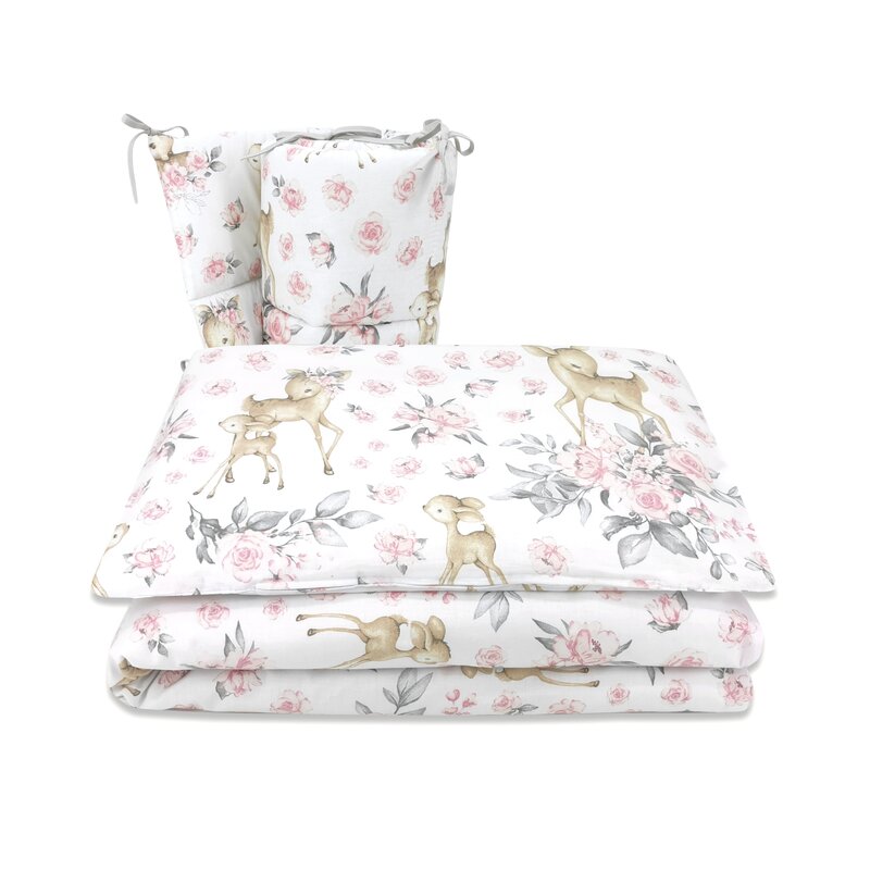Lenjerie Patut MimiNu Sweet Deer | Bumbac Sigur