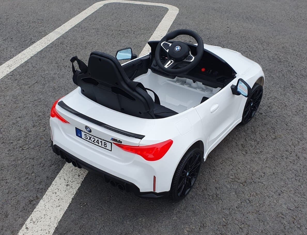 Masinuta Electrica BMW M4 12V | Copii - imagine 13