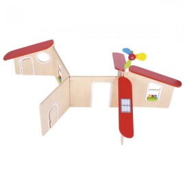 Casuta din lemn papusi Goki Modern Living - imagine 2