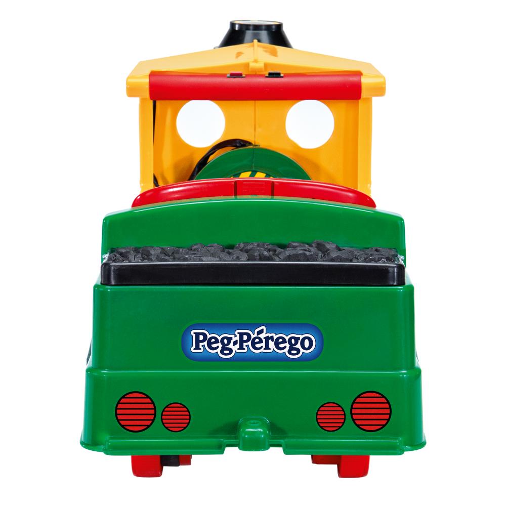 Trenulet Electric Peg Perego Santa Fe Verde 40W - imagine 6