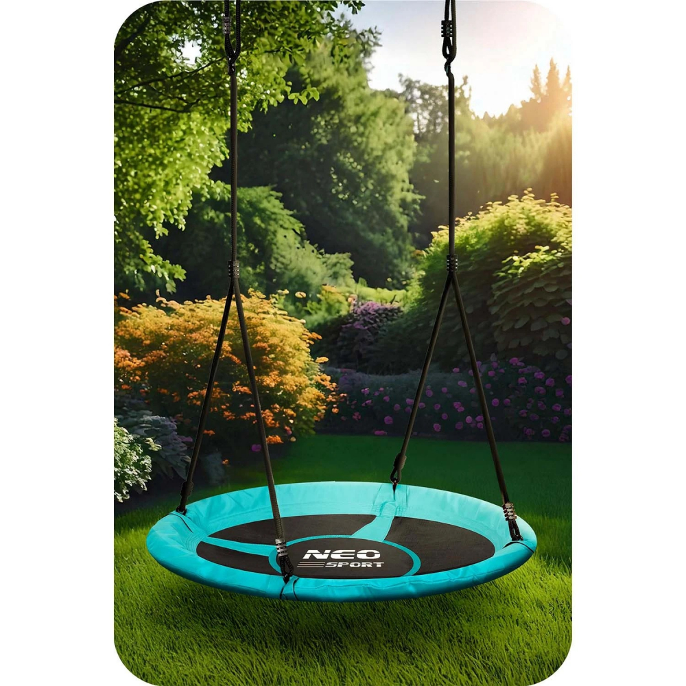 Leagan Cuib Neo-Sport 100cm Turquoise - Relaxare - imagine 3