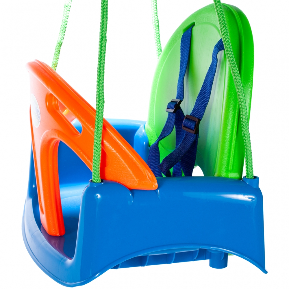 Leagan 3 in 1 Malplay Multicolor pentru Exterior