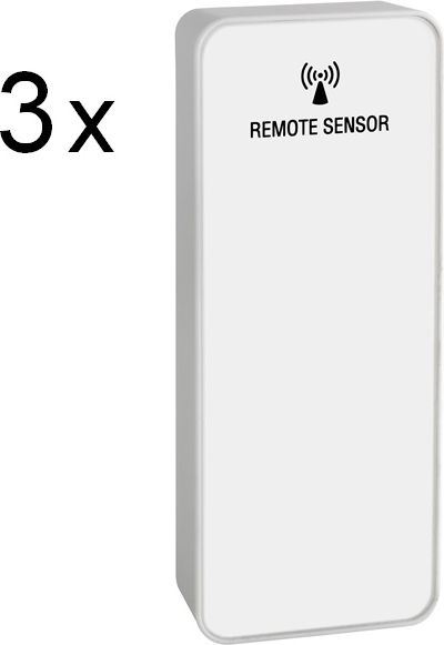 Stație Meteo Wireless Reer cu 3 Senzori