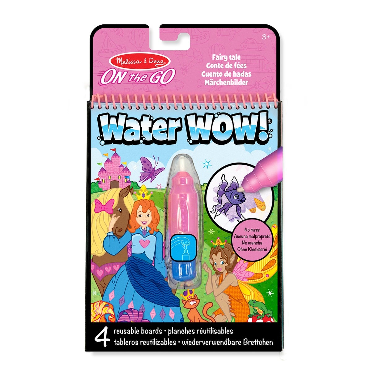 Melissa & Doug Set Colorat cu Apă Fairy Tale