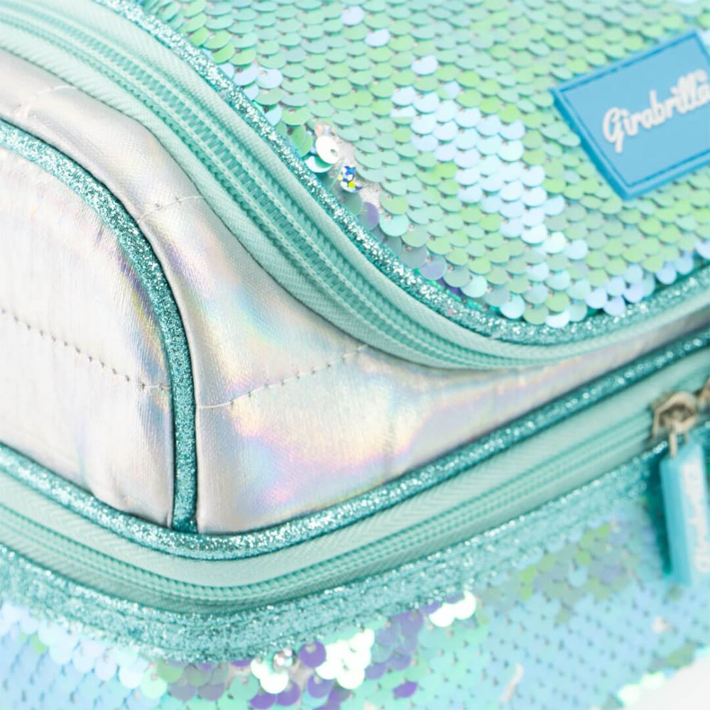 Lunch Box Girabrilla Tiffany cu Paiete Reversibile - imagine 3