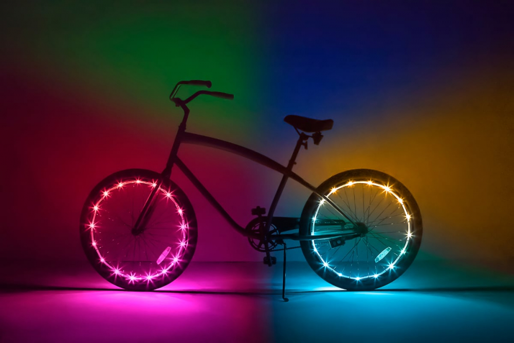 WheelBrightz Brightz - Lumină LED pentru roți bicicletă - imagine 2