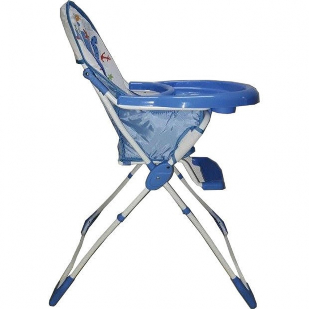 Scaun Masa Baby Care Pliabil Albastru
