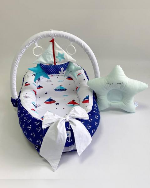 Babynest MyKids Sailor Blue - Confort și Siguranță - imagine 4