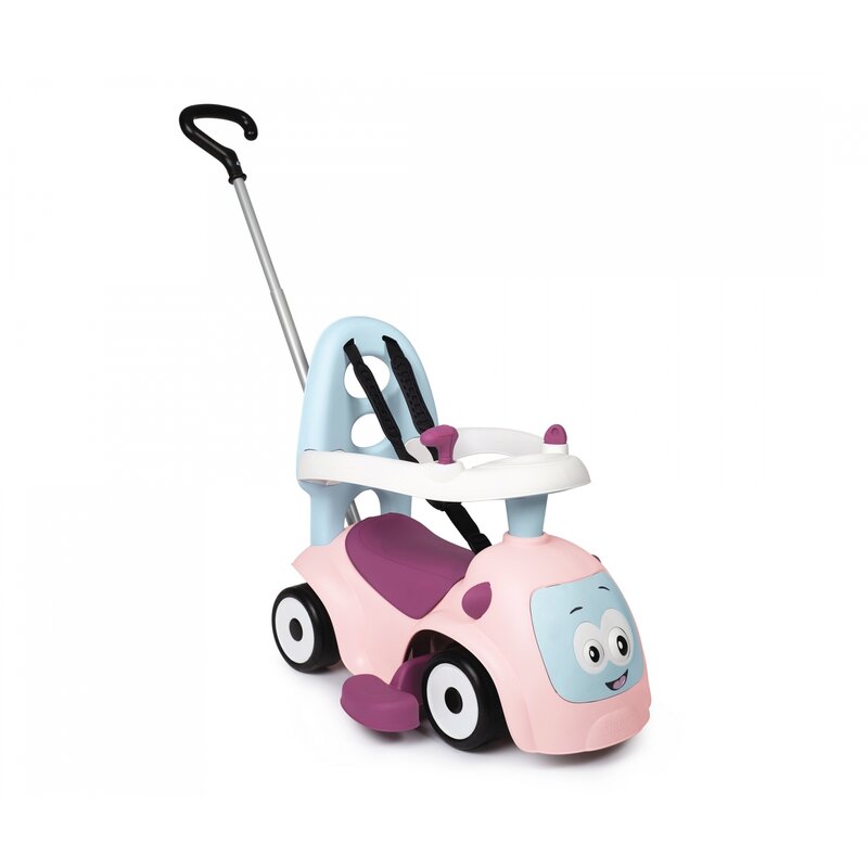 Smoby Maestro 3-in-1 Vehicul Ride-On Pink