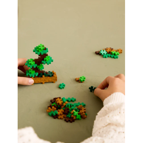 Plus-Plus Bonsai Verde - Set Constructie Creativ 49 piese - imagine 3