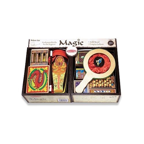 Set Magie Deluxe Melissa & Doug pentru Viitori Magicieni