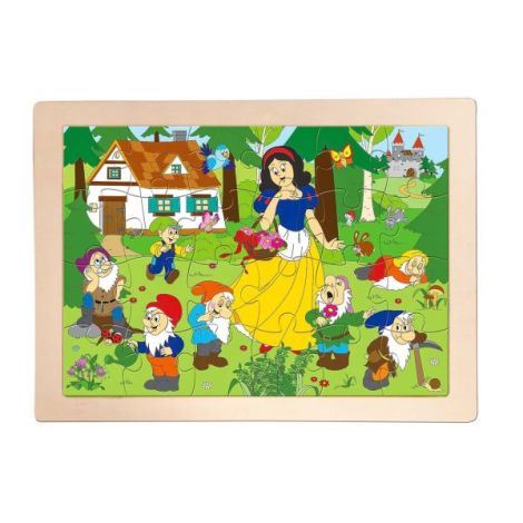 Puzzle Woodyland Alba ca Zapada - Educativ Sigur