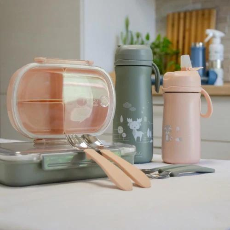 Nuvita Lunchbox Sage, 490ml | Prânz Copii - imagine 2