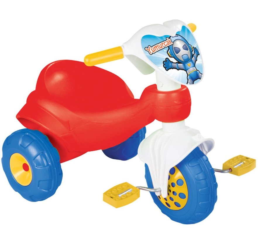 Tricicleta Pilsan Astronaut Red pentru copii
