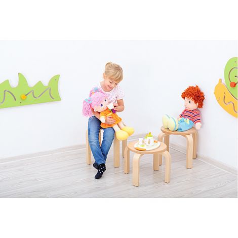 Taburet Stivuibil Antiderapant Moje Bambino - 30cm - imagine 4