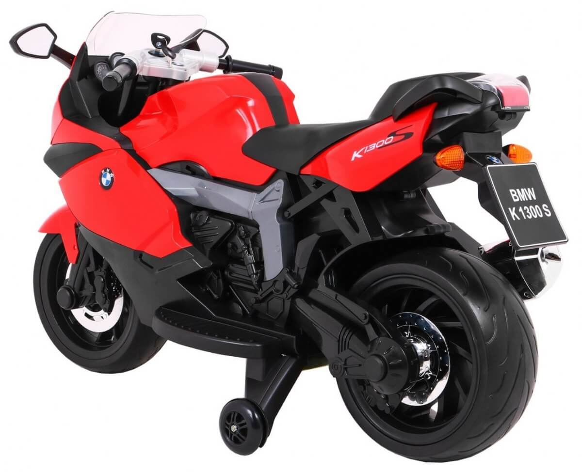 Motocicleta Electrica BMW K1300S Rosu pentru Copii - imagine 6