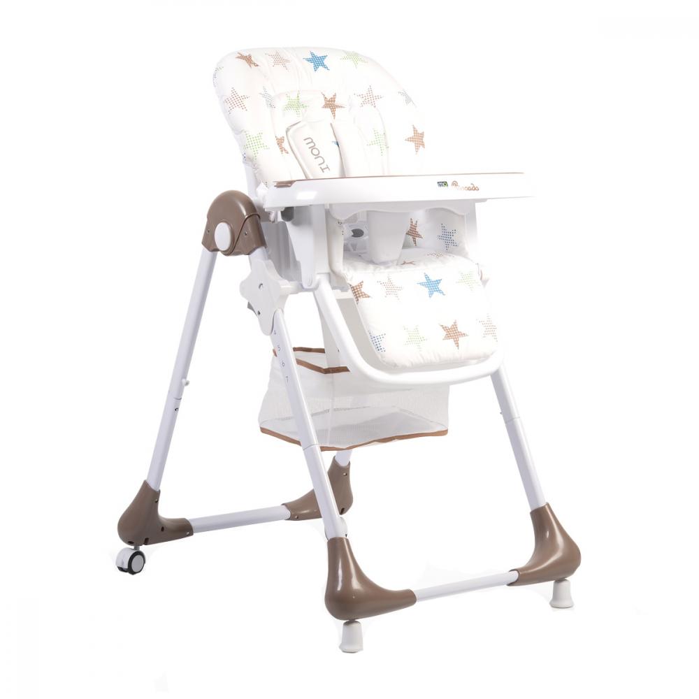 Scaun de Masa Avocado Beige Moni, Rabatabil - imagine 2