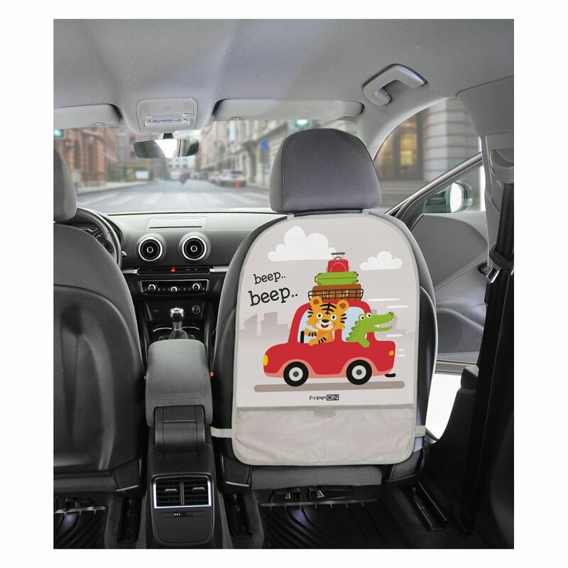 FreeON Protecție Scaun Auto Lion cu Buzunar