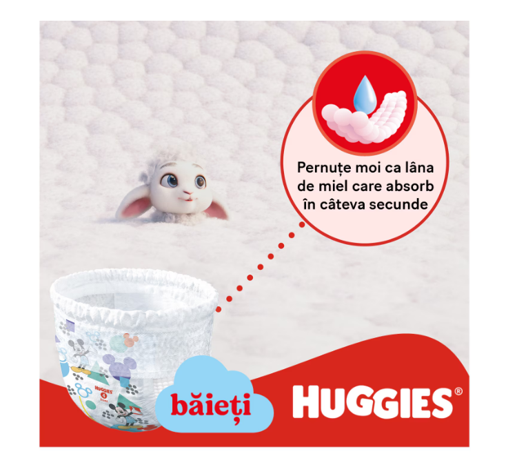 Huggies Virtual Pack 5 Boy 12-17kg 68buc - imagine 3