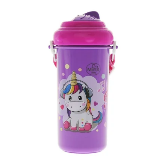 Cana Sport Minut Baby cu Pai 360ml - Roz