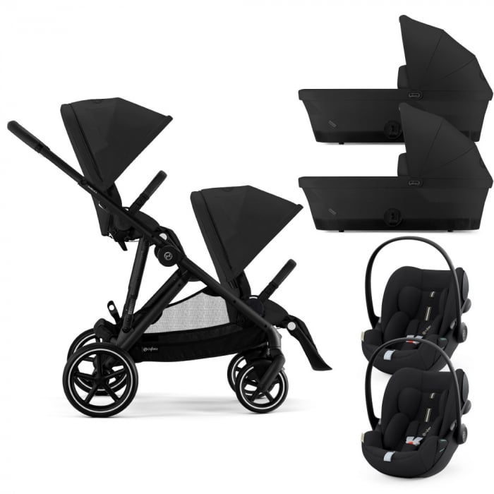 Carucior Gemeni Cybex Gazelle S Black Moon