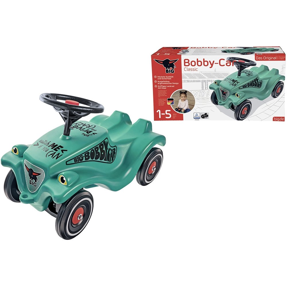 Masinuta Big Bobby Car Classic Racer, 1-5 Ani - imagine 8