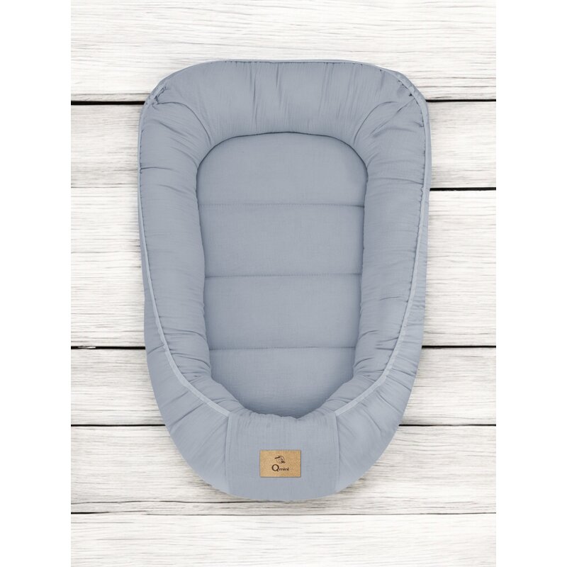 Qmini Baby Nest Muselină Dublă 55x75 cm