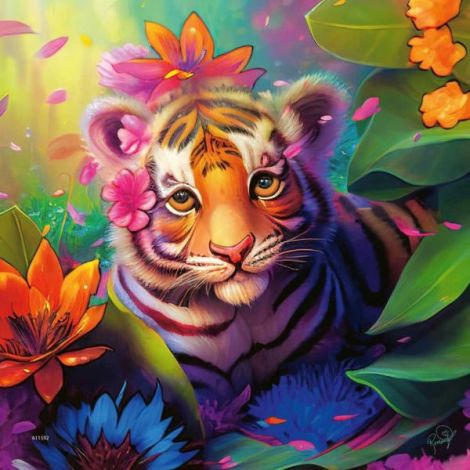 Puzzle Puiuti Animale Ravensburger 3x49 piese - imagine 3