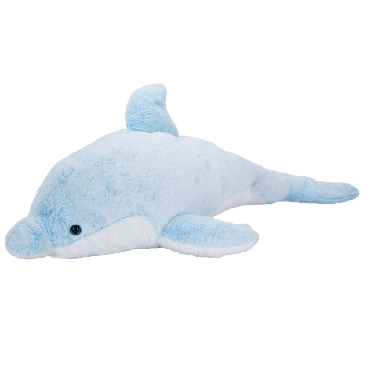 Delfin Plus Puffy Friends 100cm Albastru | Jucărie