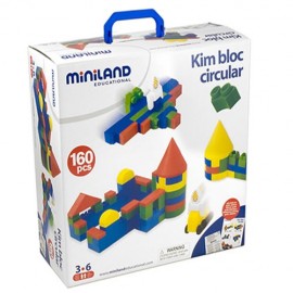 Miniland Kim Bloc 160 - Joc Constructii - imagine 4
